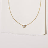 CZ Solitaire Necklace