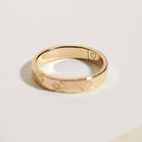 Sunshine Ring 4mm 14k Gold