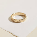 Sunshine Ring 4mm 14k Gold